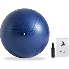 Sharksline - Premium Pilates Topu ve Pompa Seti Denge Aerobik Yoga Fitness Topu