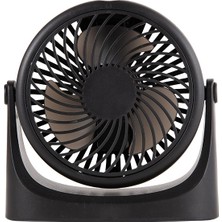 xPhone Store Jd-Q1 Ofis Öğrenci Yurt Mini Sessiz USB Fan (Siyah) (Yurt Dışından)