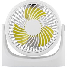 xPhone Store Jd-Q1 Ofis Öğrenci Yurt Mini Sessiz USB Fan (Beyaz) (Yurt Dışından)