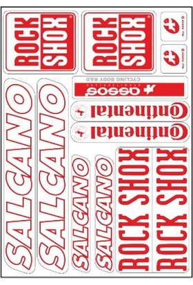 SEVEN KARDEŞLER Salcano 001 Bisiklet Sticker