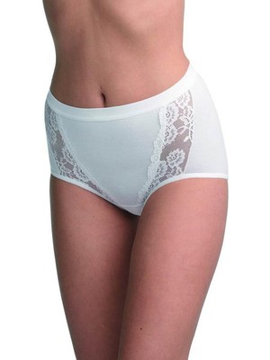 Private Dantelli Beyaz Slip 1316