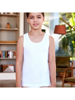 Berrak 1501 Çocuk Atlet  Beyaz  1011 Yaş