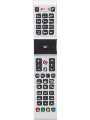 Profilo RCA49130 Beyaz Netflix Tuşlu LCD LED Tv Kumandası