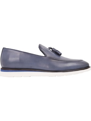 Marcomen 15067 Mavi Loafer Ayakkabı