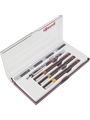 Rotring Isograph Junior Set (0.2-0.3-0.5 Mm) + Tikky Mekanik Kurşun Kalem 0.5 mm - S0699320