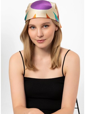 Saria Moda Have A Nice Day Baskılı Fular