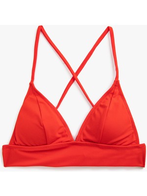 Koton Bralet Bikini Üstü Sırtı Bağlamalı