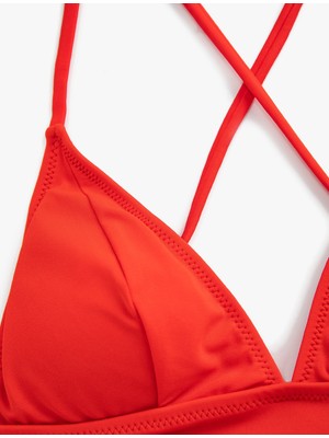 Koton Bralet Bikini Üstü Sırtı Bağlamalı