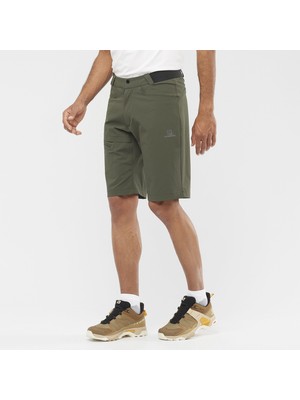 Salomon Wayfarer Shorts W Erkek Yeşil Şort LC1762000