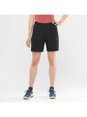 Salomon Wayfarer Shorts W Kadın Siyah Şort LC1703800