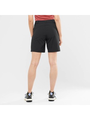 Salomon Wayfarer Shorts W Kadın Siyah Şort LC1703800