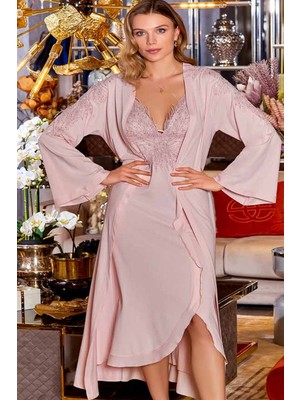 Çeyizlik Dantelli Penye 6'lı Set
