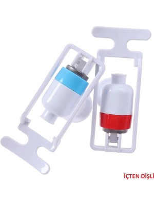 Parmis Quax Su Sebili Musluğu Sıcak Soğuk Mavi Kırmızı Ithal Ölçülere Dikkat Ediniz