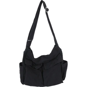 Hapais Moda Omuz Çantası Messenger Çanta Büyük Kapasiteli Tuval Tote Lady Kadınlar Için Bir Boyutu Yeşil(Yurt Dışından)