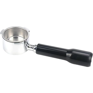 Espresso Kahve Makinesi Dipsiz Filtre Tutucu Portafilter 51mm Siyah Plastik Sapın Yerini Alır (Yurt Dışından)