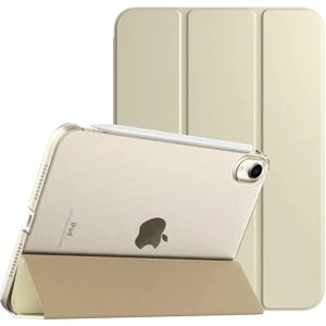TEKNETSTORE Apple Ipad Air 5.nesil 10.9" 2022 Flip Smart Standlı Akıllı Kılıf Smart Cover Gold