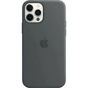 Piyasa Sepeti Apple iPhone 11 Pro Max Uyumlu Logolu Içi Kadife Altı Açık Lansman Gri Silikon Kılıf