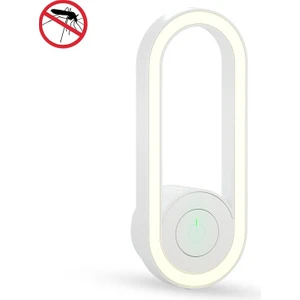 Szykd Ts-06-13 Ultrasonik Sivrisinek Kurtlayıcı Elektronik Gece Işık Sivrisinek Kurtlayıcı Abd Fişi Beyaz (Yurt Dışından)