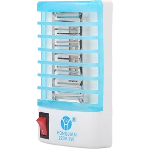 Szykd Verimli 4 LED Mavi Işık Sivrisinek Gece Lambası Abd Fişi AC110V (Yurt Dışından)