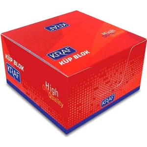 116G Küp Blok Beyaz 9x9 cm