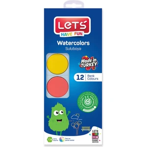 Lets L-10414 Sulu Boya 12 Renk