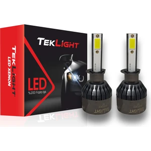 H1 LED Xenon Far Ampulu 10000 Lümen Şimşek Etkili