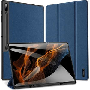 Dux Ducis Samsung Galaxy Tab A8 2021 10.5 (X200-X205) Kılıf Kalem Bölmeli Standlı Domo Series