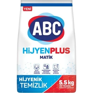 Abc Çamaşır Deterjanı Matik Hijyen Plus 5,5 kg