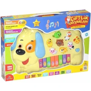 Can Toys Türkçe Sesli Eğitici Köpek Figürlü Piyano CNA-CNL2223