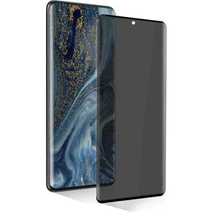 Case 4U Samsung Galaxy S21 Uyumlu Ekran Koruyucu Gizli Hayalet 5D Tam Kaplayan Privacy Polymer Nano Cam Siyah