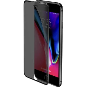 Case 4U Apple iPhone SE 2022 Ekran Koruyucu Ahize Toz Korumalı Gizli Hayalet Ekran Anti Dust Privacy Cam Siyah