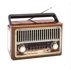 Nostalji Radyo Bluetoothlu Radyolu USB Sd El Fenerli KTF-1655