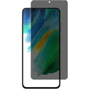 Case 4U Samsung Galaxy S21 Fe Uyumlu Ekran Koruyucu Temperli Kırılmaz Cam Privacy Davin 5D Hayalet Gizliklik Filtreli Siyah