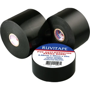 Pvc Anti Korozyon (Soğuk Sargı) Bandı-Ruvıtape (100mm X 25mt)