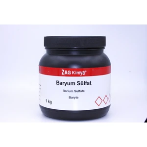 Zag Kimya Baryum Sülfat Barit %96 Chem Pure 1kg