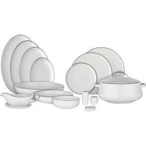 Hanedan Yemek Takımı 60 Parça Shiny Platin