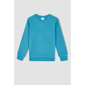 Erkek Çocuk Okula Dönüş Bisiklet Yaka Sweatshirt L0311A622AU
