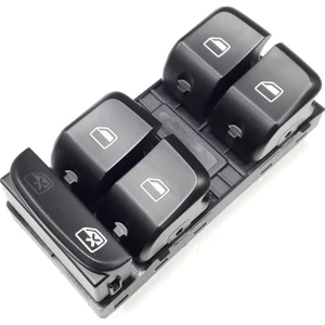 Audi Q3 2012-2018 Sol Ön Kapı Dörtlü Cam Açma Düğmesi Tuşları Takımı 8X0959851