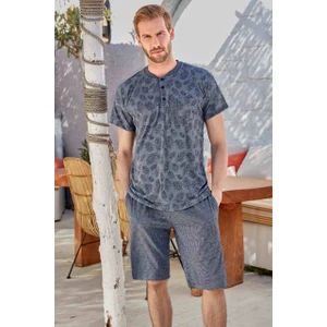 9090 Erkek Şhort Pijama Takımı Larcivet - M