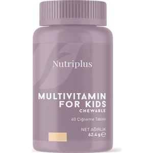 Nutrıplus Multıvıtamın Çocuk 6 Çiğneme Tableti