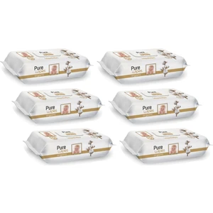 Wipes Pamuklu Organic Islak Mendil 6 x 90 Yaprak