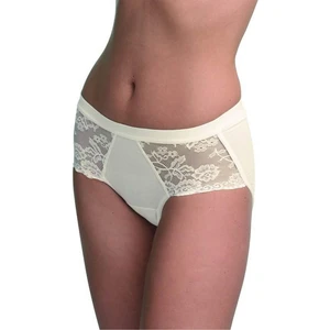 Private Büyük Beden Dantelli Krem Slip 1311