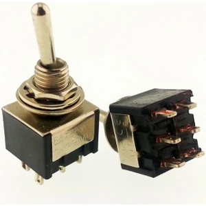 IC-147  Toggle Swıtch On-Off-(On) 6p (MTS-213) Yaylı