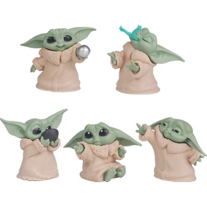 5 Adet Star Wars Babyyoda Anime Bebek Oyuncak Süsler (Yurt Dışından)