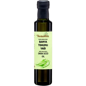 Bamya Tohumu Yağı Soğuk Sıkım 250 ml