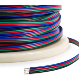 Rgb Dörtlü Bitişik Kablo 5 Metre