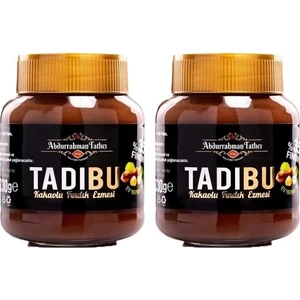 Abdurrahman Tatlıcı Tadıbu Kakaolu Fındık Ezmesi Tadıbu 330 gr 2'li
