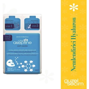 Cire Aseptine Anti Aging Nemlendirici Hyalüron Maske Kiti
