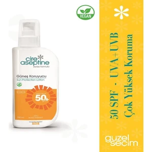 Cire Aseptine Güneş Koruyucu Losyon 50SPF 200 ml
