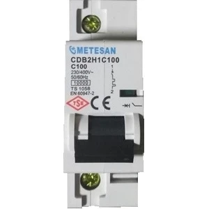 100 Amper  C TİPİ 10 Ka Otomatik Sigorta